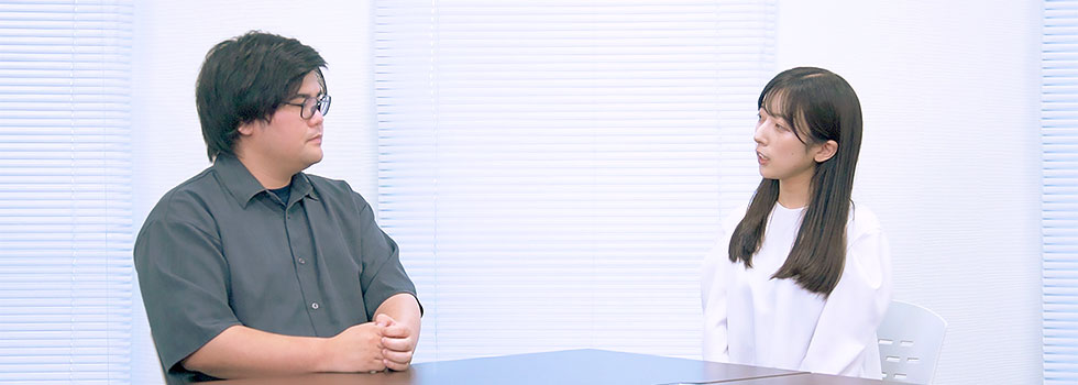 写真：宮城さんと佐原さん