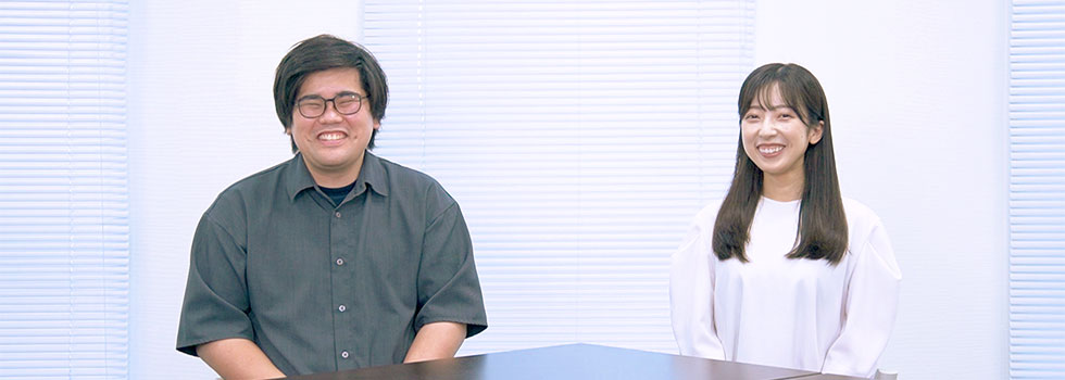 写真：宮城さんと佐原さん