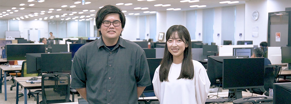 写真：山神さんと久保さん